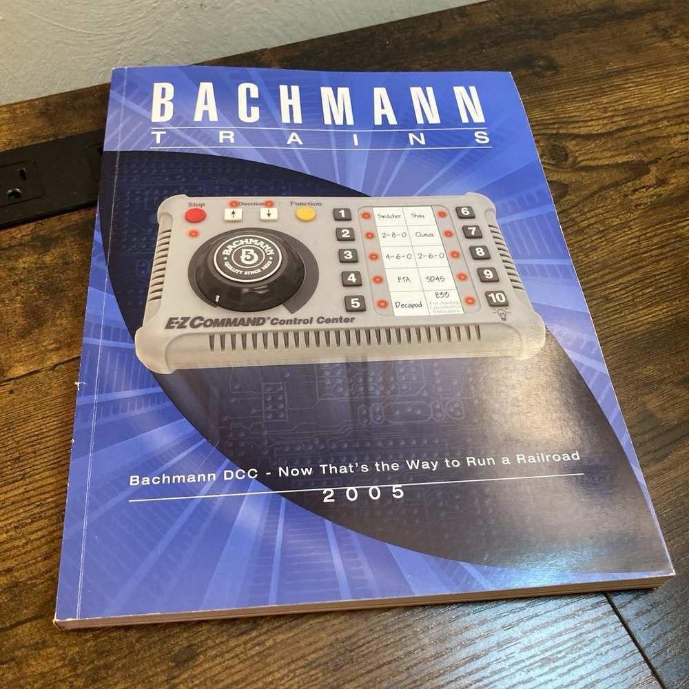 Bachmann Trains DCC Catalog 2005 Dealers Catalog Model Railroad Hobby